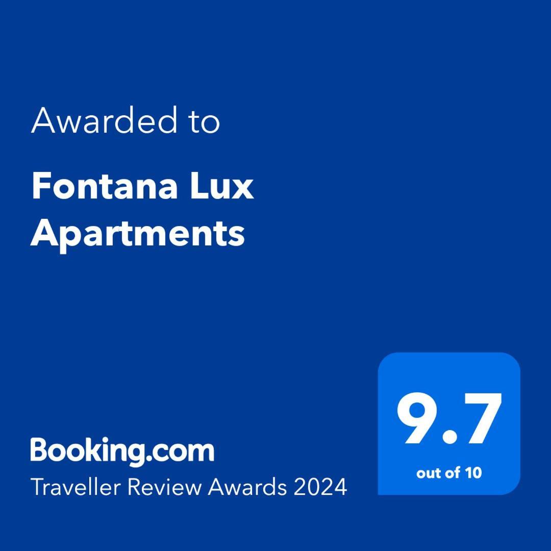 Slavija Fontana Lux Apartments Belgrado Buitenkant foto